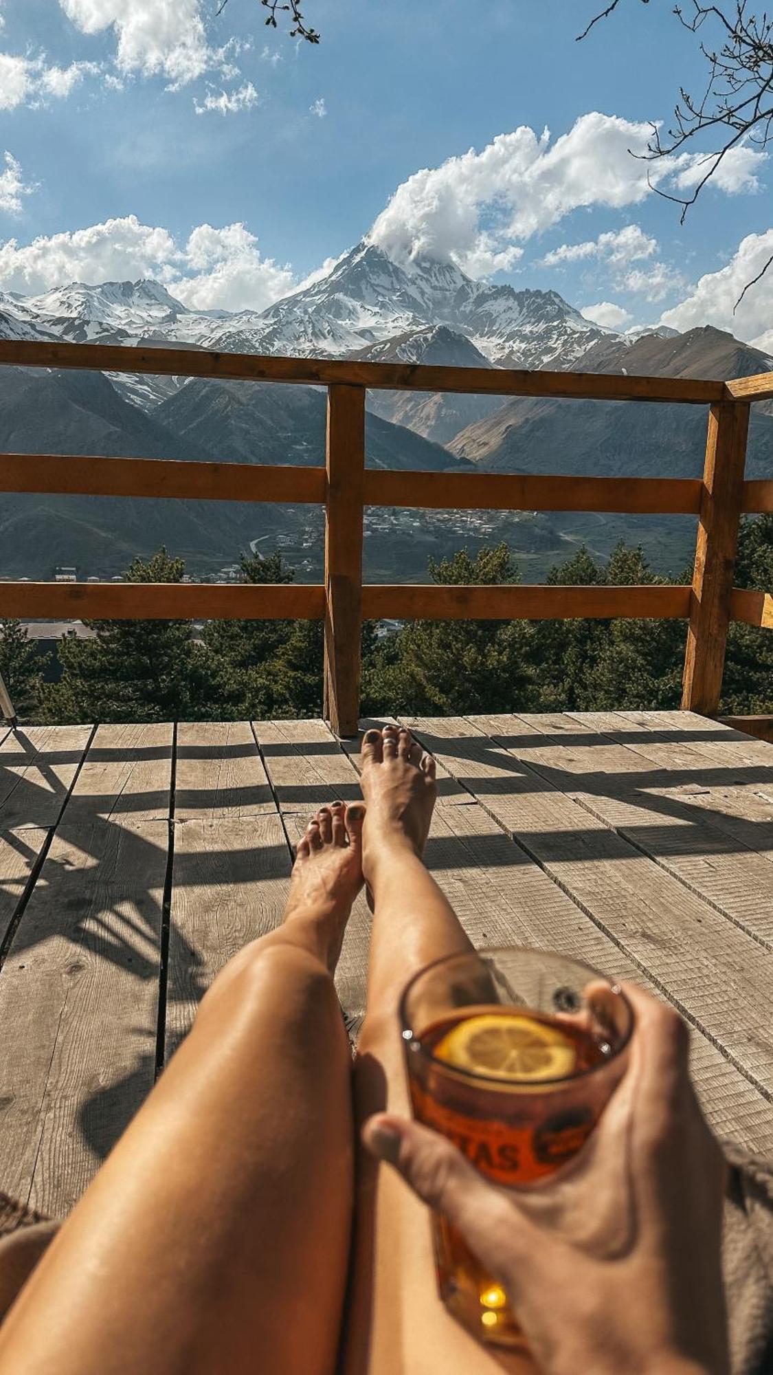 Elia Glamping Stepantsminda Exterior foto